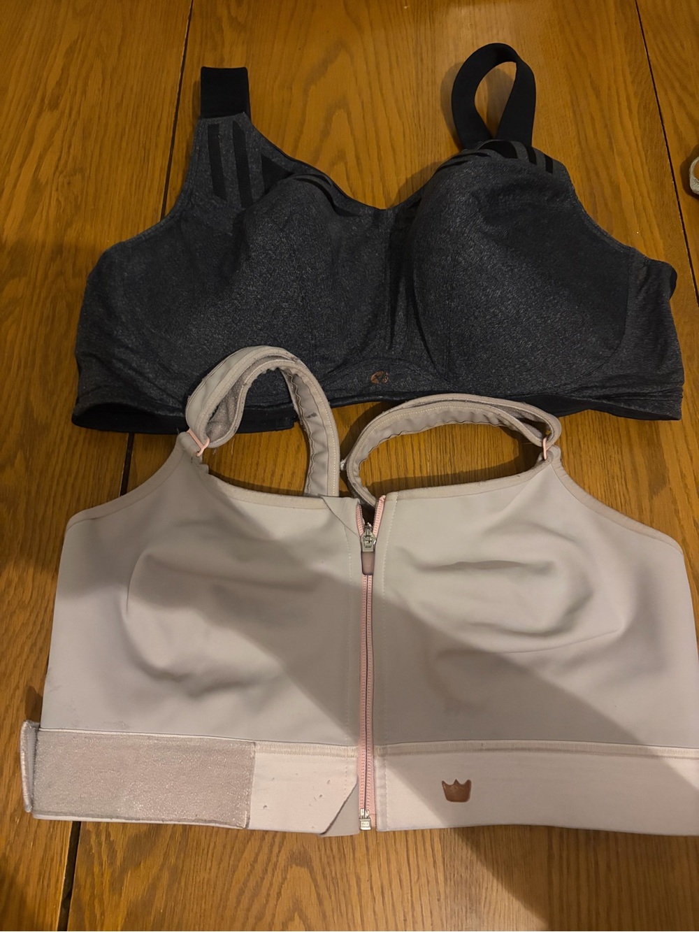 Shefit and TorridLight Pink Front-Zip Sports Bra  High-Support Bra Duo